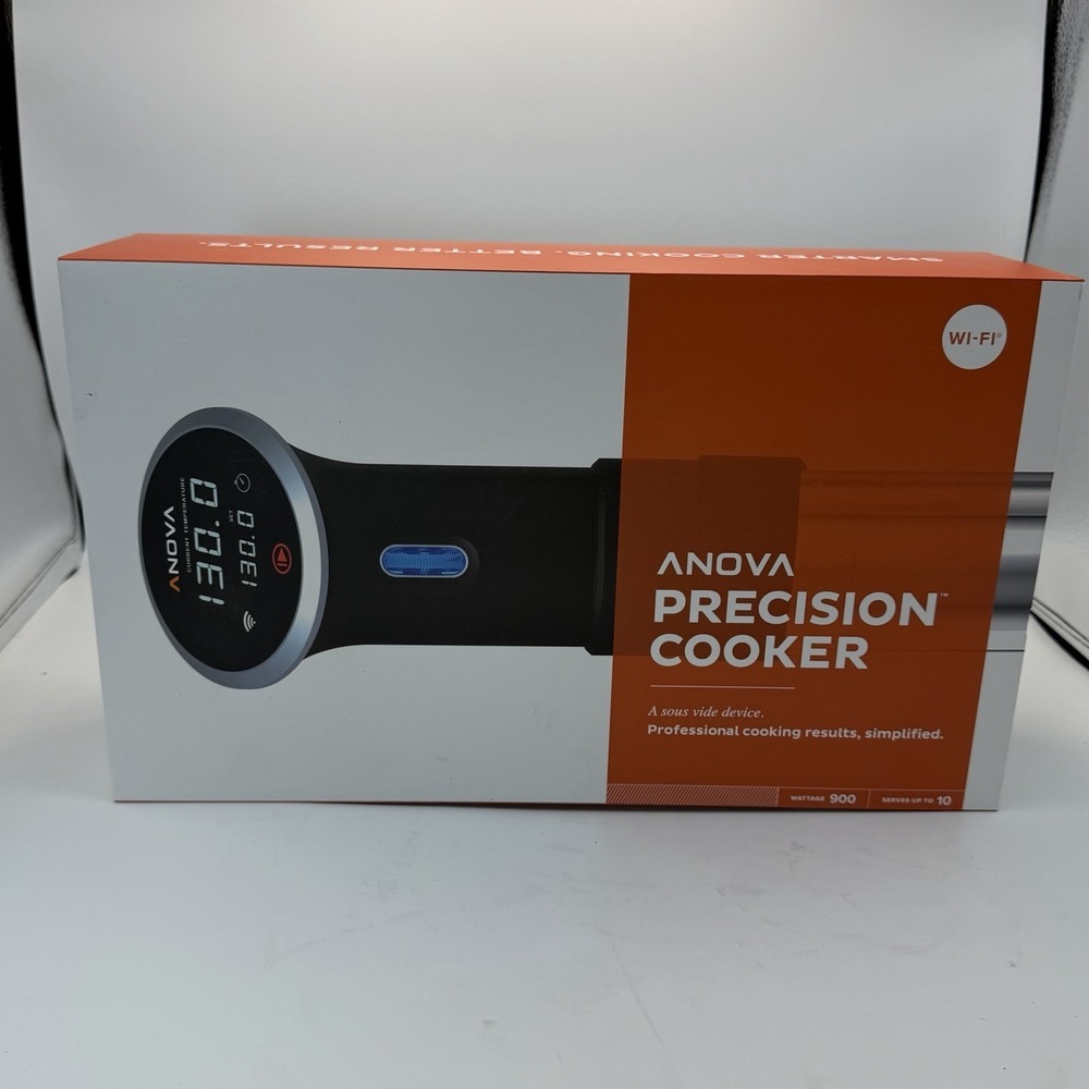 Anova PC 900W WiFi Bluetooth Culinary Sous Vide Precision Immersion Slow Cooker